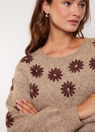 Zaina knitting sweater - 25WJG03 - Kleding - Truien en cardigans
