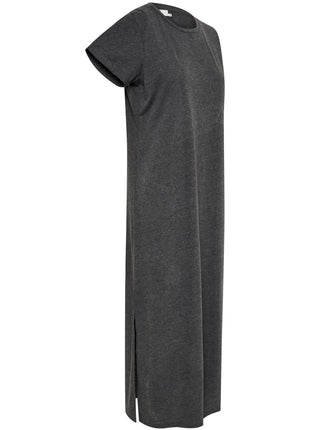 Robe - KAcelina - 10551884 - Gris Foncé Chiné