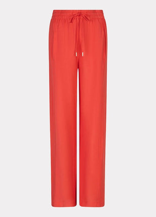 Broek - Wide Elastic Waist Slub - SP26.10033 by Esqualo