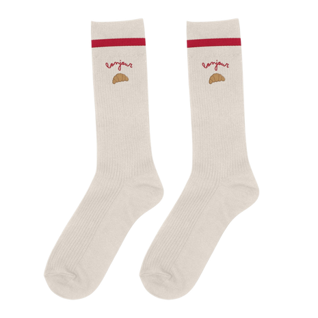 Socks Bonjour - Men Size - 148-01543 by Atelier Pistache