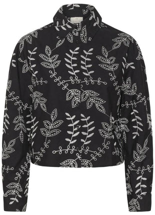 Bloesje - KAelora - 10511309 - Black Chalk Embroidery by Kaffe