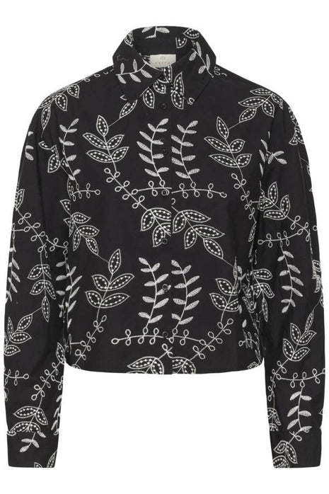 Bloesje - KAelora - 10511309 - Black Chalk Embroidery by Kaffe