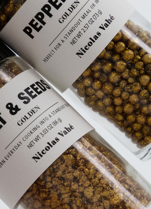 Geschenkdoos, Gouden pepermix & gouden zout & zaden, 86 g - Lou Lou
