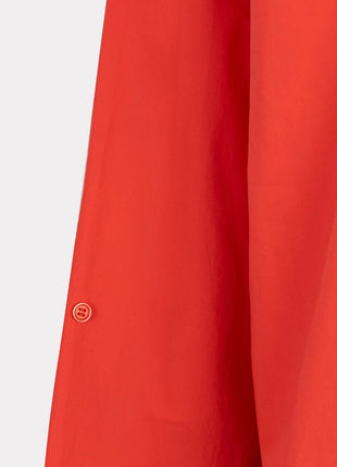 Blouse Cropped Folded Cuff - SP26.10016 by Esqualo